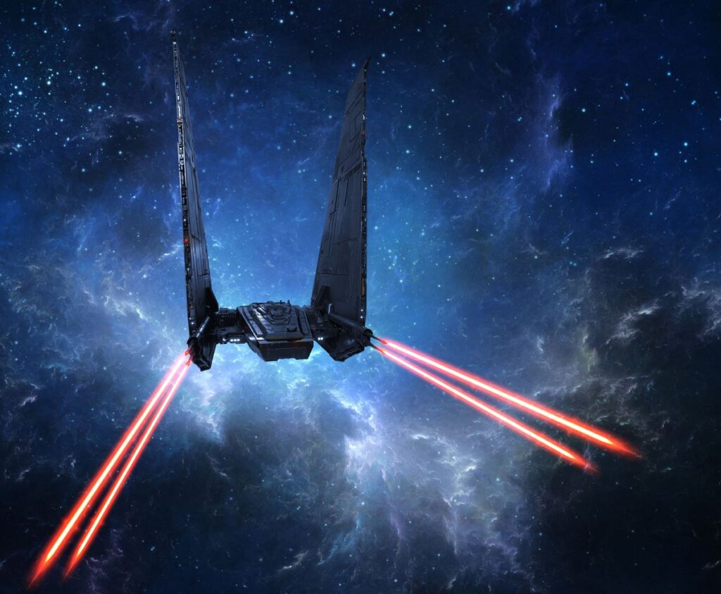 lego kylo ren shuttle